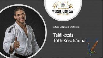 A judo világnapja Tóth Krisztiánnal